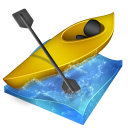 Kayak Slalom Icon 128x128 png